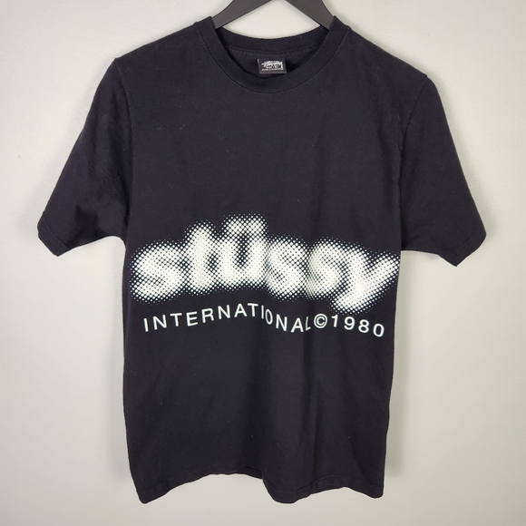 Stussy Other - Rare NWOT Stussy International 1980 Blur Tee In Black Streetwear‎ Small #0592